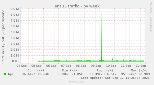 ens33 traffic