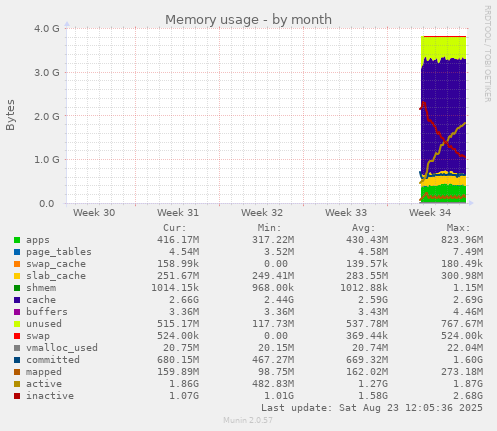 Memory usage